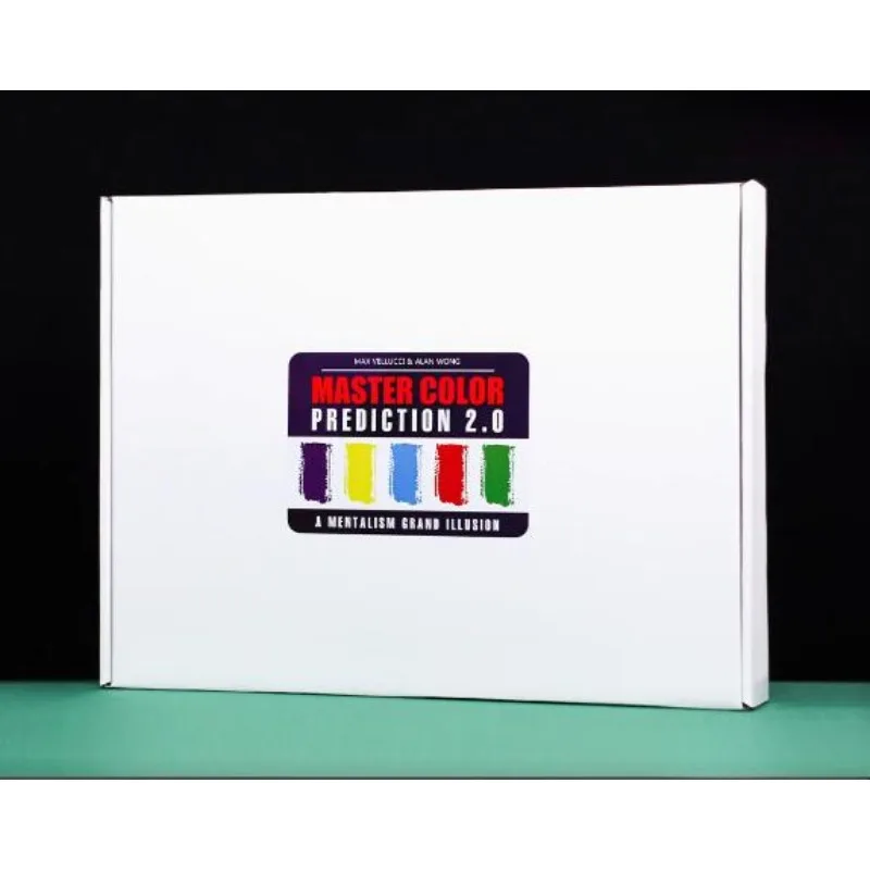 

Stage Master Color Prediction 2.0 by Max Vellucci Magia Magician Illusion Magic Tricks Gimmick Mentalism,Bizarre Psychokinesis