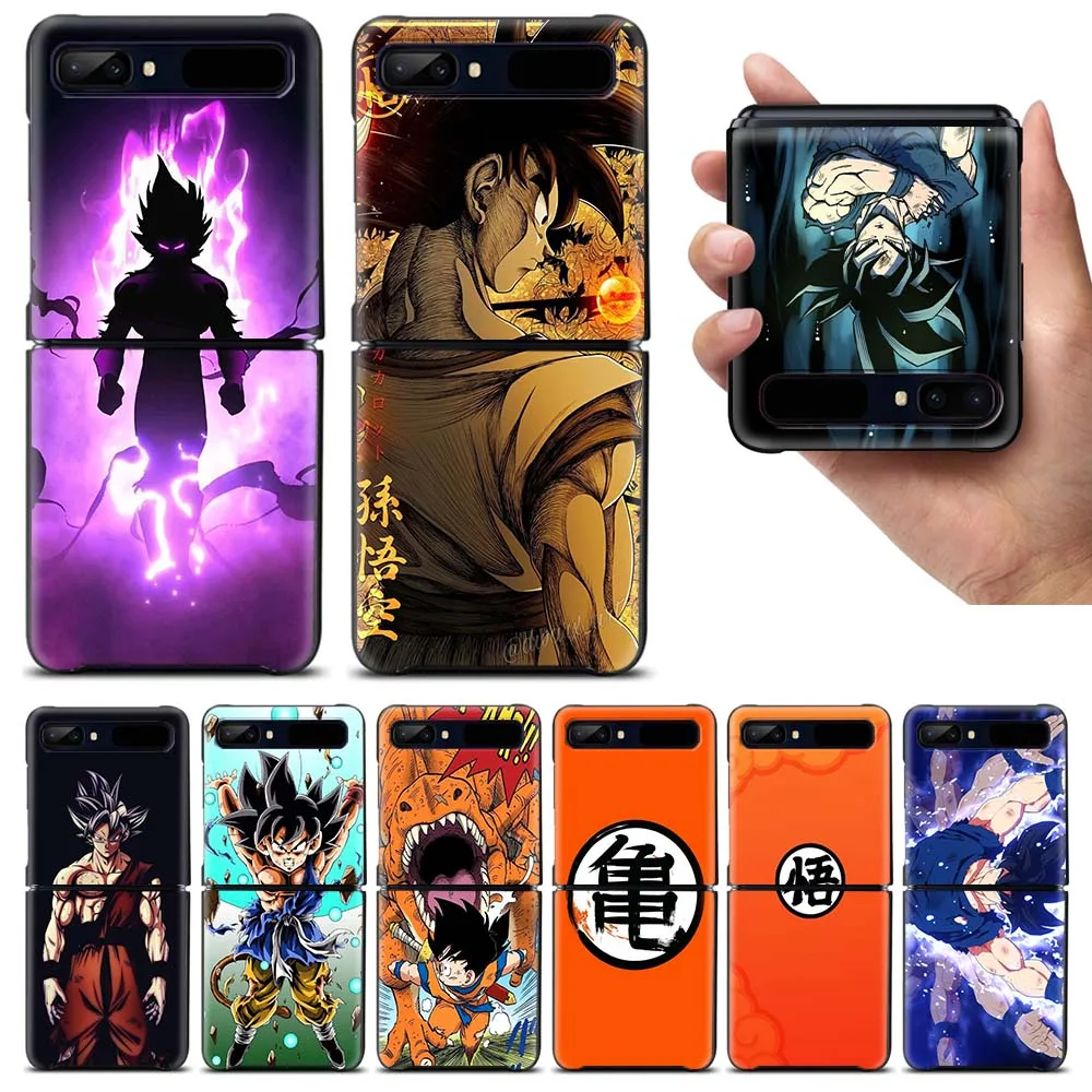 

Anime Super D-Dragones B-Balls Cover Phone Case For Samsung Galaxy Z Flip 3 4 5 6 7 5G Shockproof Mobile Black Hard Shell
