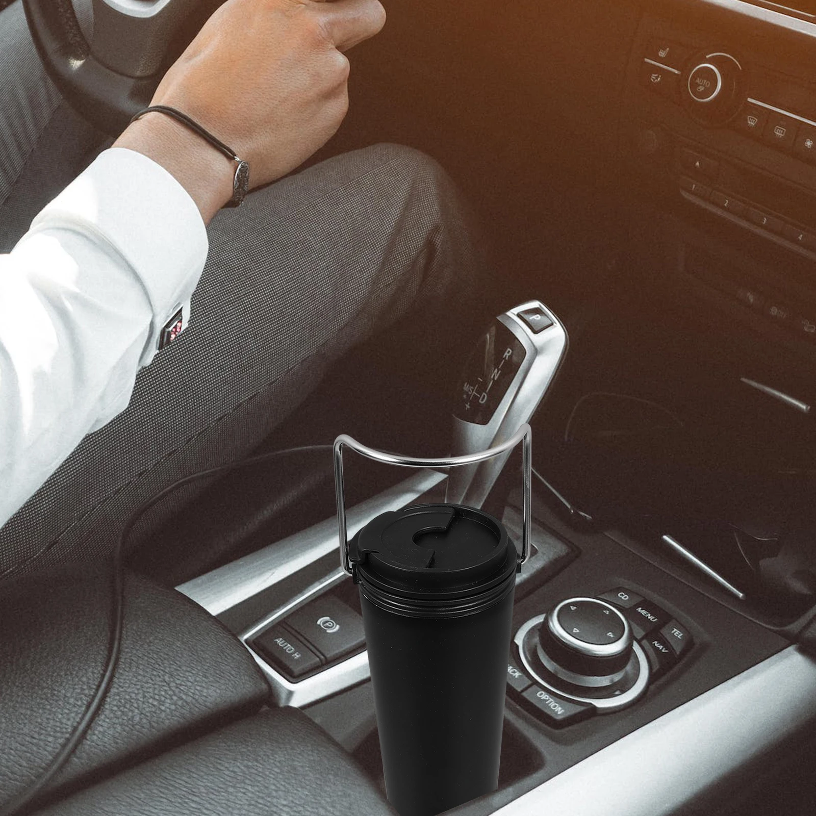 

Cup Large Capacity Stainless Steel Insulated Vacuum Outdoor Coffee Mug Car Travel Water Bottle Portable Practical