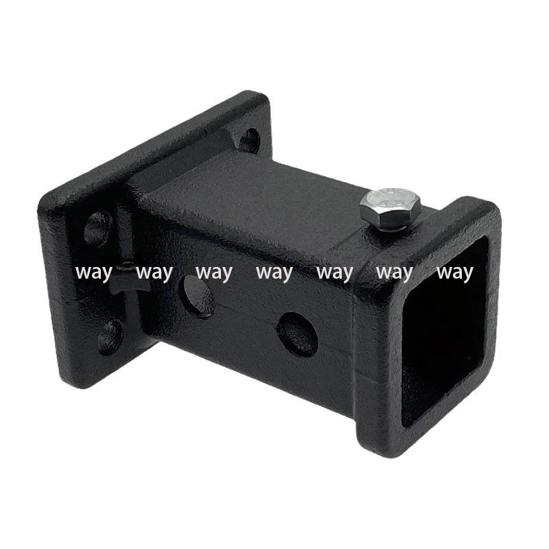 2 Inch Tow Bar Hitch Receiver Tube Bolt On Adapter Trailer Camper RV Parts Caravan Accessories