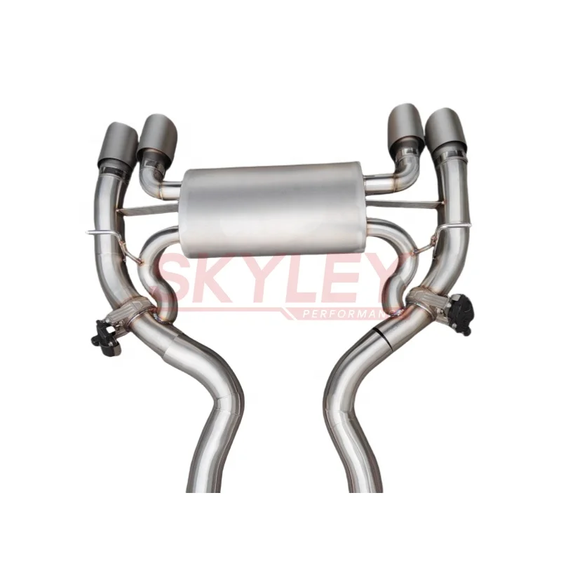 Equal Length Midpipe Catback Muffler Exhaust System for Bmw M2c/m2 Competition S55 F87 3.0t 2018-2023 Valvetronic Oem