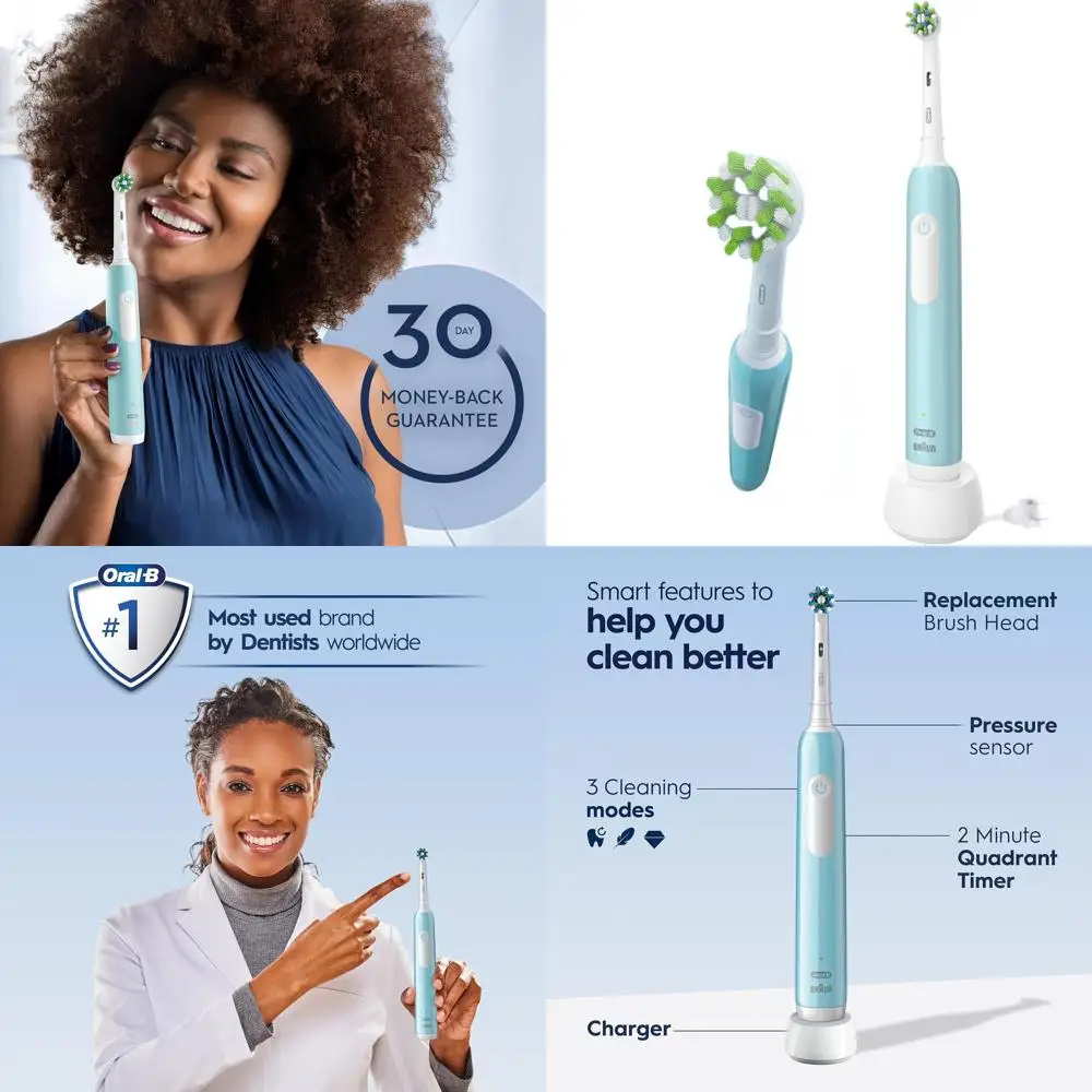 

Электрическая зубная щетка CrossAction, 1000-Count, зеленого цвета