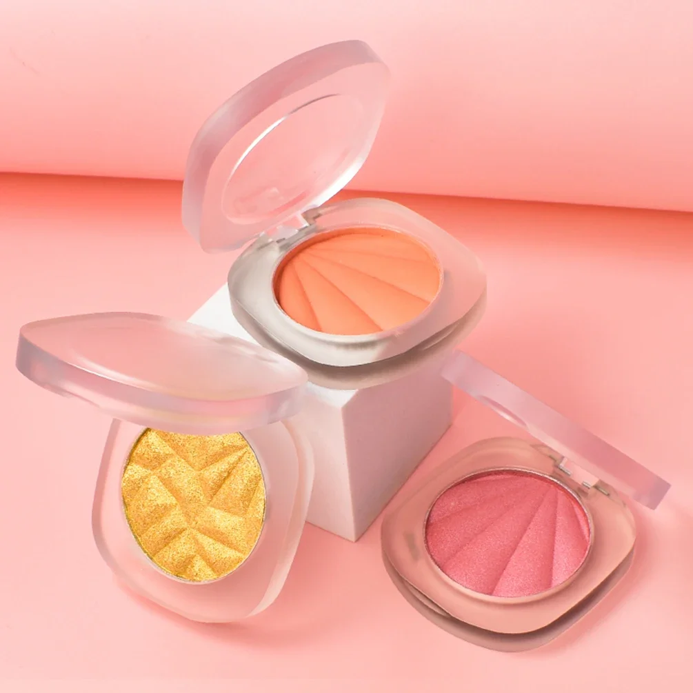 

Highlight/Blush Pressed Powder Private Label Waterproof Brighten Custom Logo Makeup Wholesale Vegan Transparent Matte Package