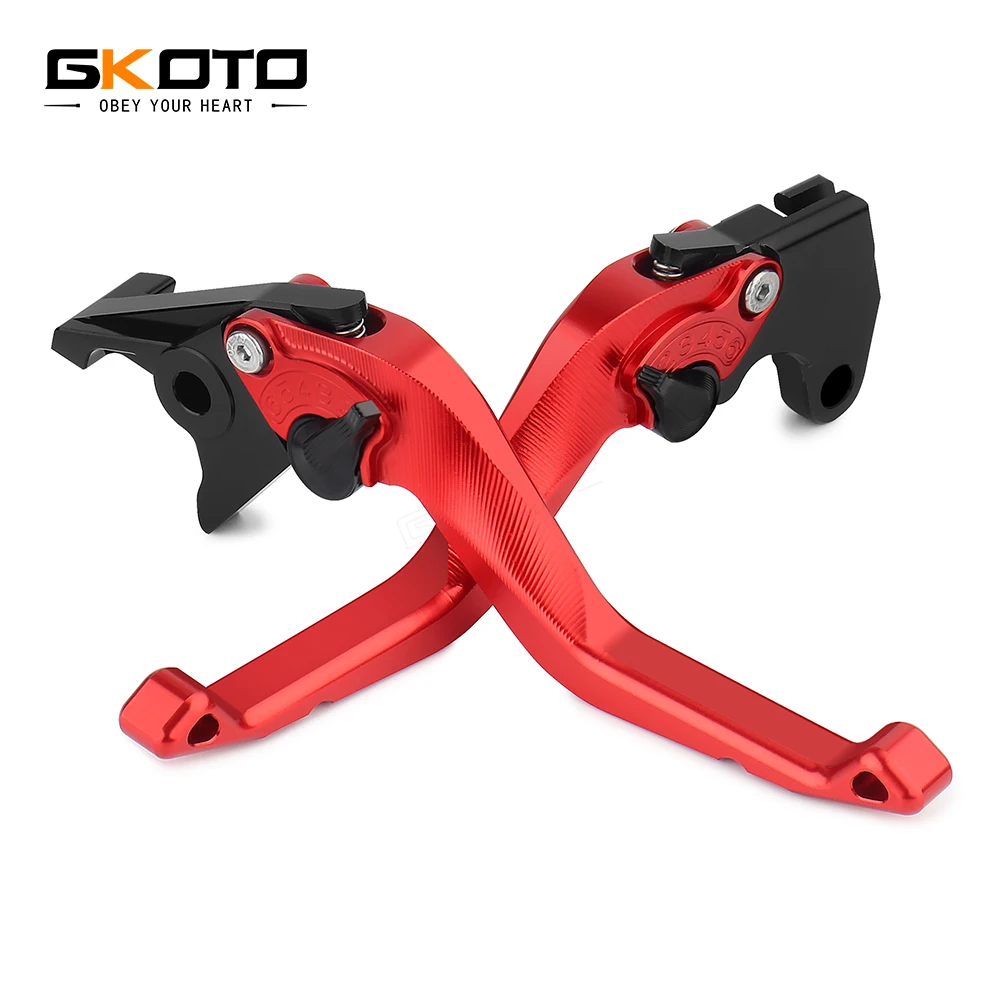 For Suzuki GSR750 GSX-S750 2011-2021 2020 2019 2018 2017 2016  Motorcycle CNC Short Brake Clutch Levers  Accessorie Ajustable