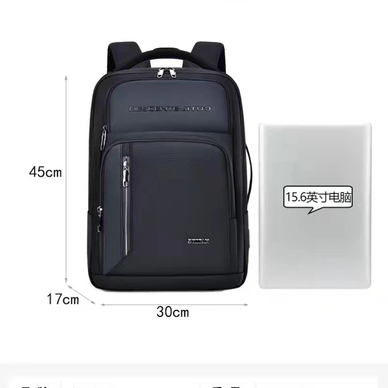 Sac à dos de luxe USB multifonctionnel pour hommes, sac pour ordinateur portable, sac à dos de voyage, sac à main pour étudiants, sac à livres, mode 2024