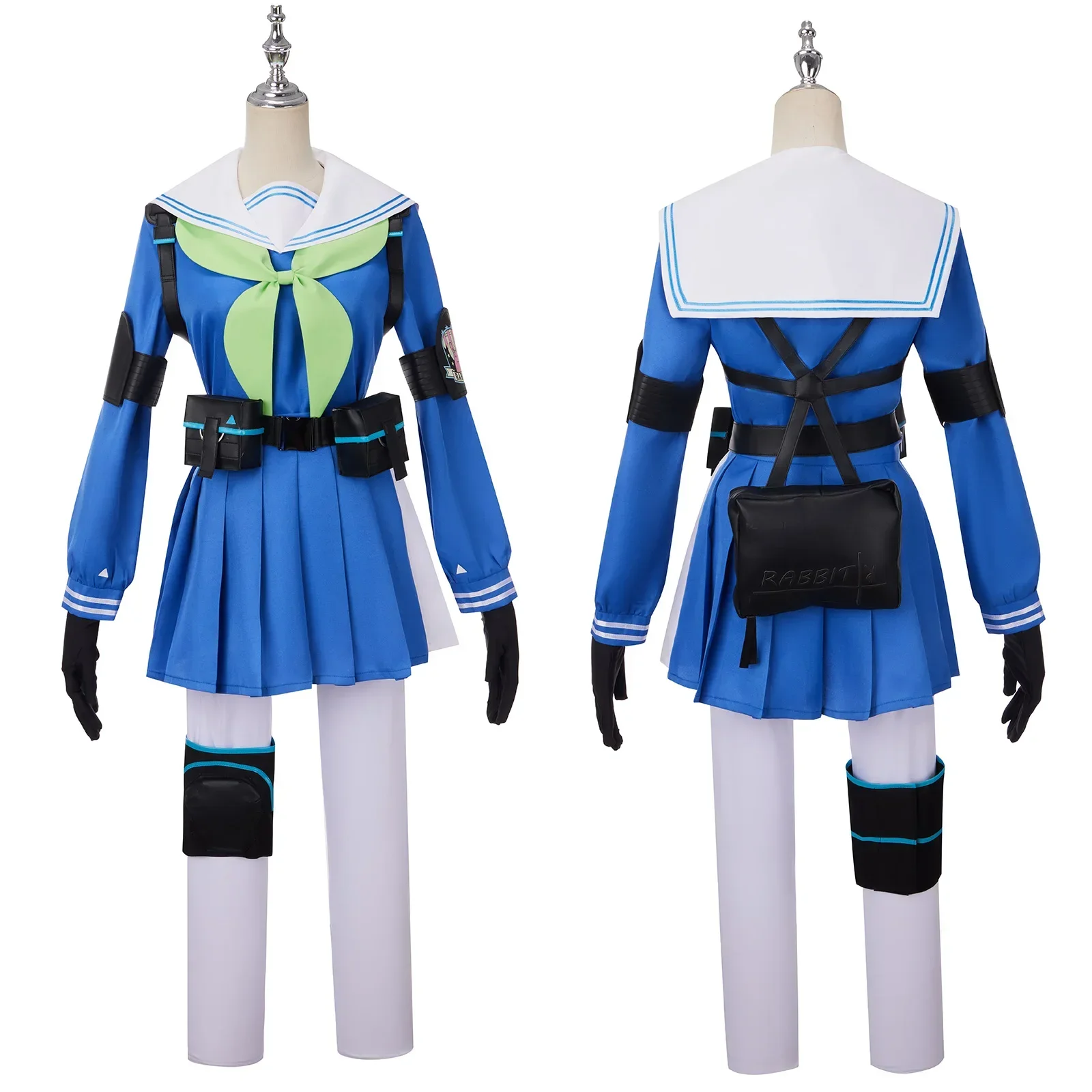 Blue Archive Kasumizawa Miyu Costume Cosplay Anime Battle Sailor Suit Lolita Girls School Dresses Christmas Halloween Set completo