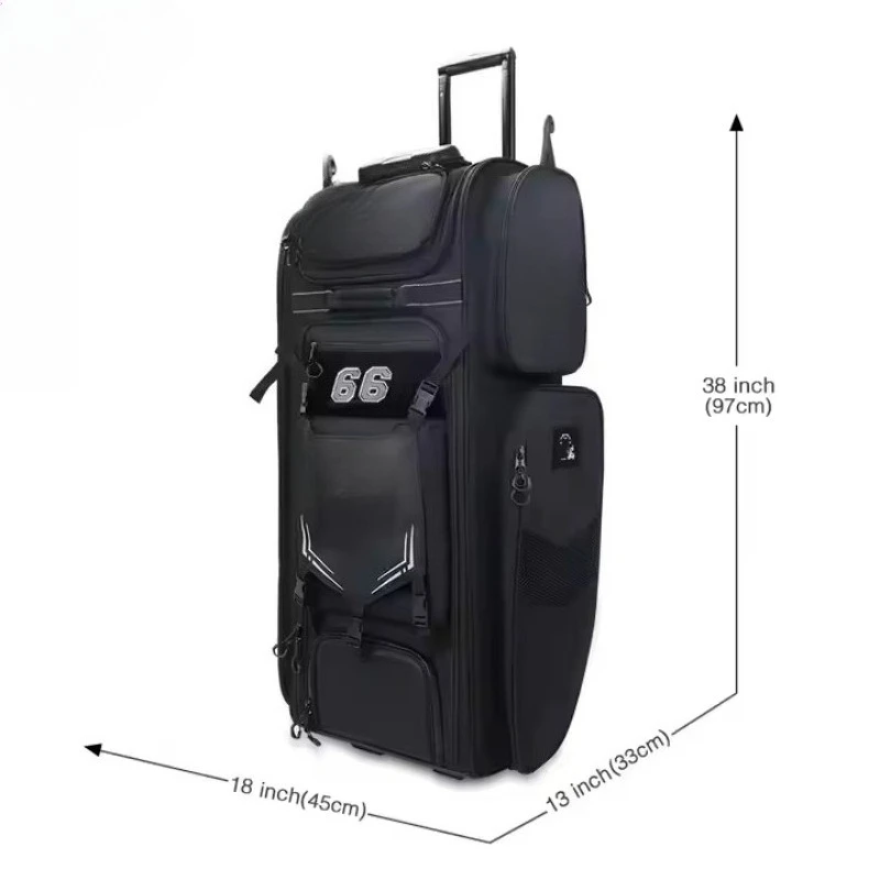 MOQ1 Custom Baseball Rolling Bag Softball Catcher Handbag