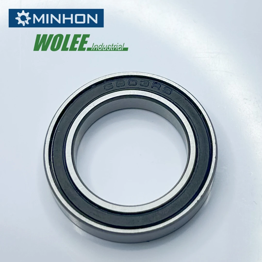 6803-2RS Miniature Deep Groove Ball Bearings 17*26*5 mm