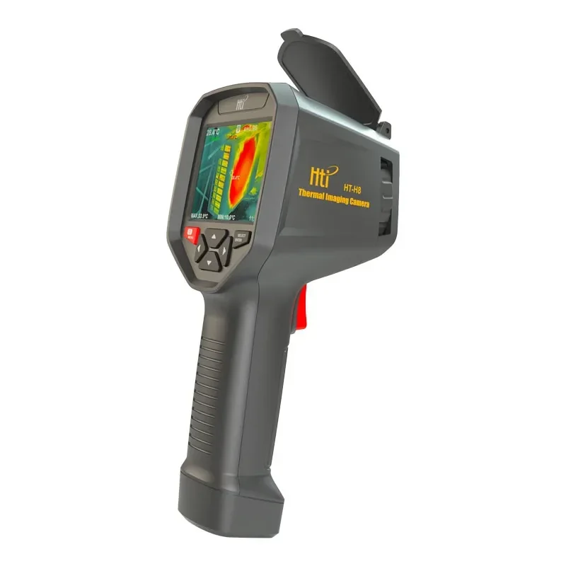 

Infrared Thermal Imager HT-H8 Industrial PCB Circuit Heating Pipe Detection 384*288 Pixels WIFI Infrared Thermal Camera