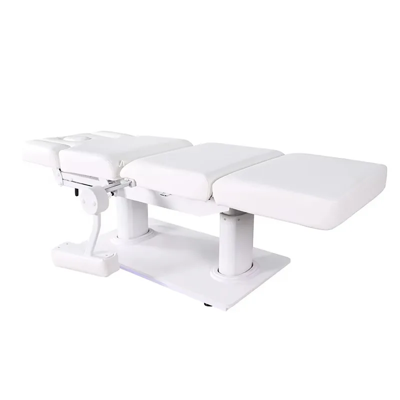 Modern 4 Motors Electrical Adjustment Massage Bed Electric Spa Wellness Table for Salon High-Density Sponge 200KG Load Capacity