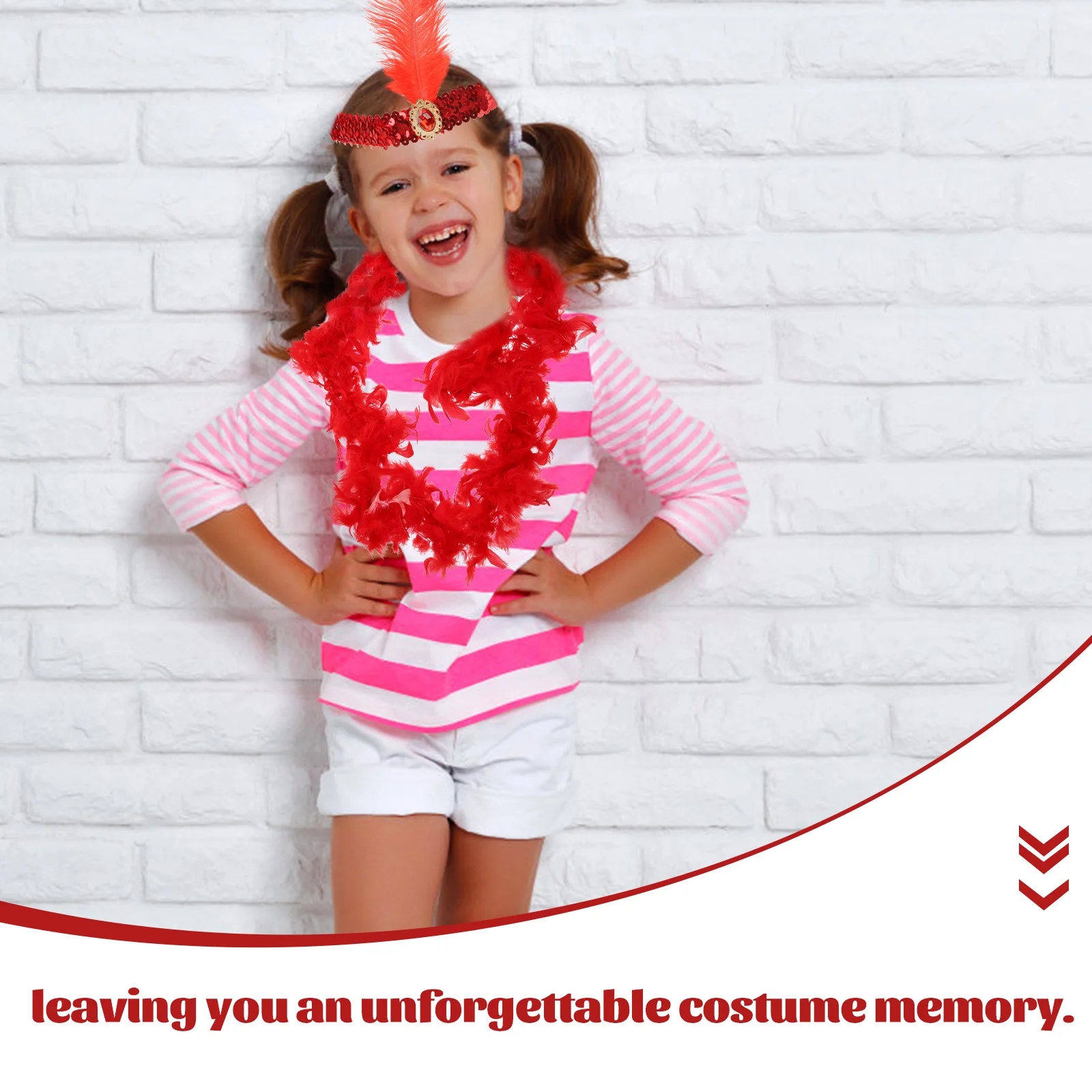 

1 Set 1920S Flapper Party Costume Accessories Includes Headband Gloves Cigarette Holder Necklace Scarf For Women Vintage Cosplay