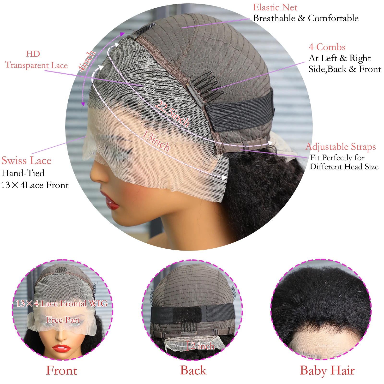 قصيرة غريب مستقيم بوب شعر مستعار شعر الإنسان بيرو 13x4 كامل الدانتيل الباروكات الأمامية 200 الكثافة للنساء ياكي بوب الباروكات التخليص بيع