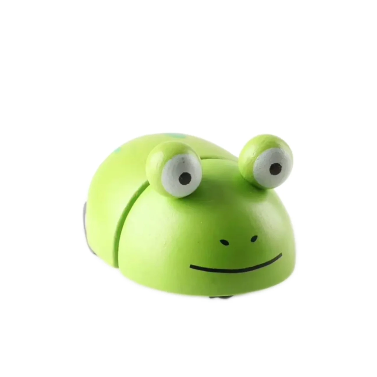 Educational Wooden Animal Car Toy for Baby Toddler Pull Back Mechanism Cute Natural Wood Painted Safe Toy