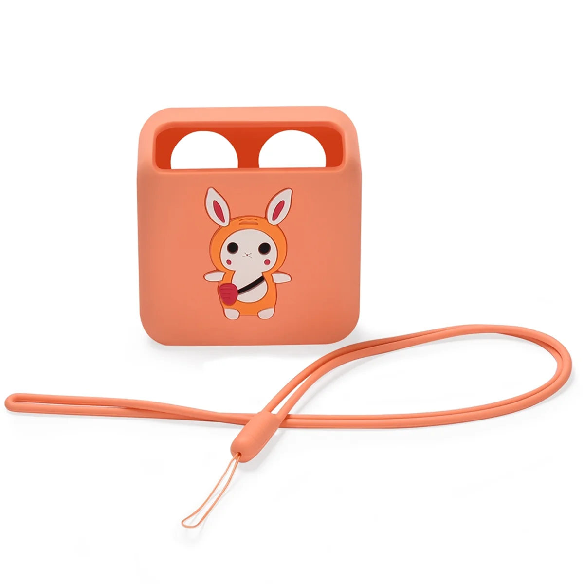 ร้อน! !สําหรับYoto Miniป้องกันกรณีเด็กเครื่องเล่นเสียงป้องกันกรณีนักเล่าเรื่องPlayerซิลิโคนป้องกันกรณี,สีส้ม