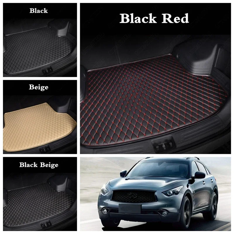 

Custom Car Trunk Mats Cargo Liner for INFINITI QX60 QX30 QX50 QX56 QX70 QX80 Q50L Q60 Q70L M35 G37 G25 Q50 FX35 EX35 JX35 ESQ