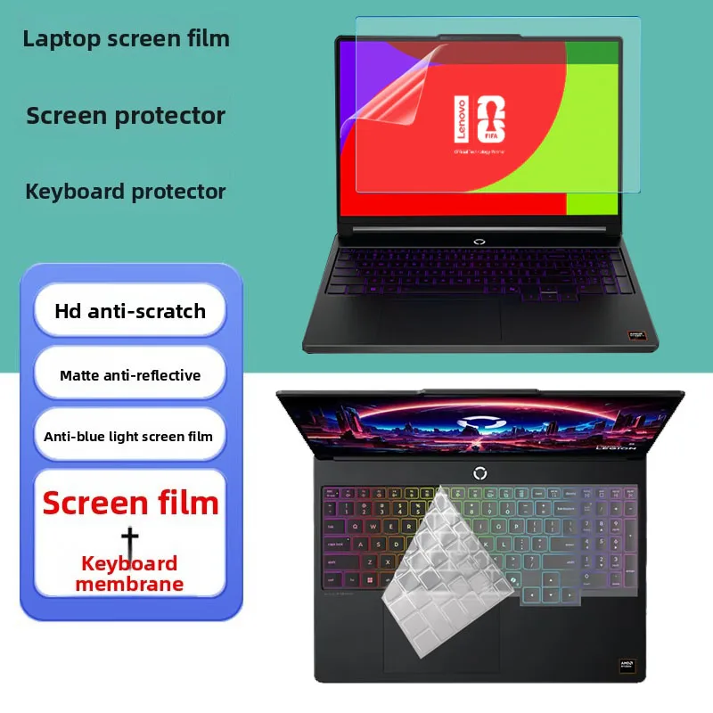 for Lenovo Legion 5 15AHP11 15AGP11 15IPH11 Keyboard film 15.3inch notebook HD screen film privacy protection anti-peep film