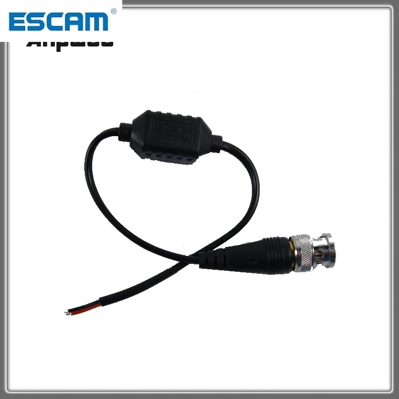 ل 2MP 3MP 4MP 200M المدى ل HD CVI/AHD/TVI الملتوية BNC CCTV أجهزة الإرسال والاستقبال السلبية Cat5 CCTV UTP فيديو Balun ESCAM 101FS 2 قطعة