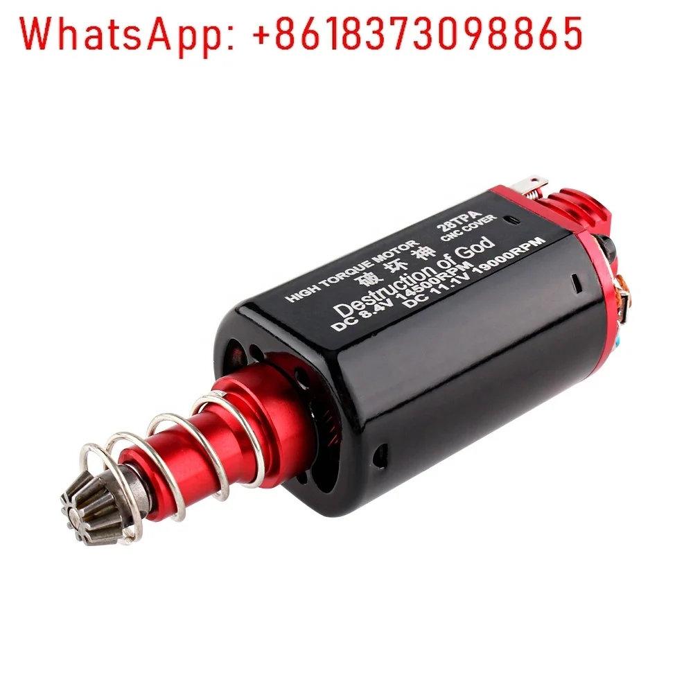 

CHF-480WA-28TPA numerical control high speed high torque long D hole AEG gearbox upgrade 19k motor