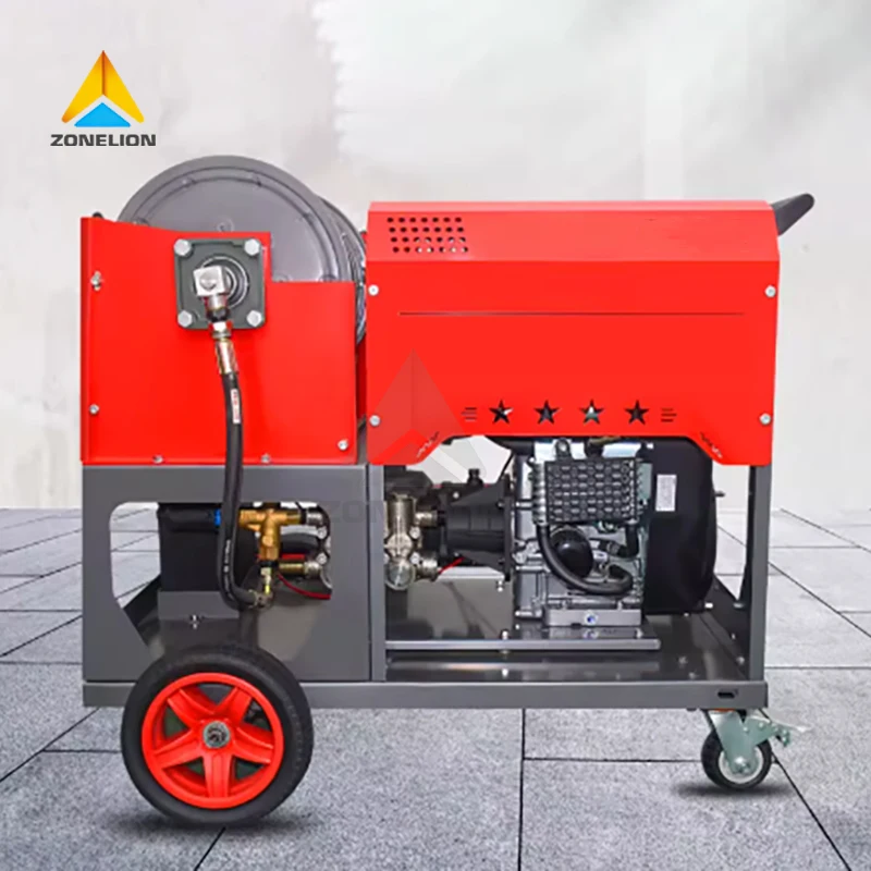 Gold Seller 2025 Best-selling Sewer Cleaning Machine with Remote Control Latest Model