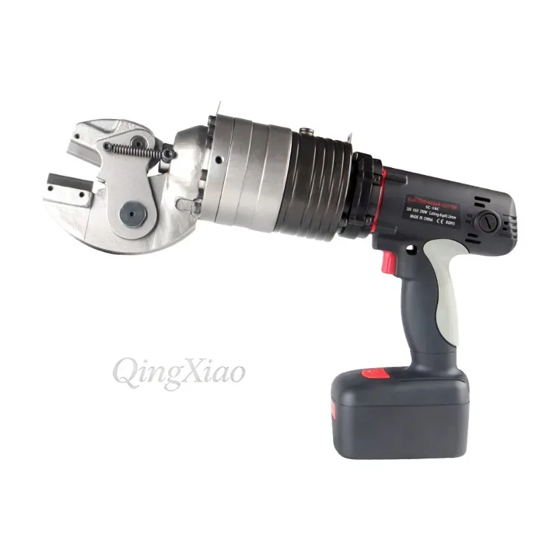 Industrial Cordless Rebar Cutter 18V Lithium Battery 0.5s Fast Cut Portable Hydraulic Steel Bar Shear For High Altitude Work