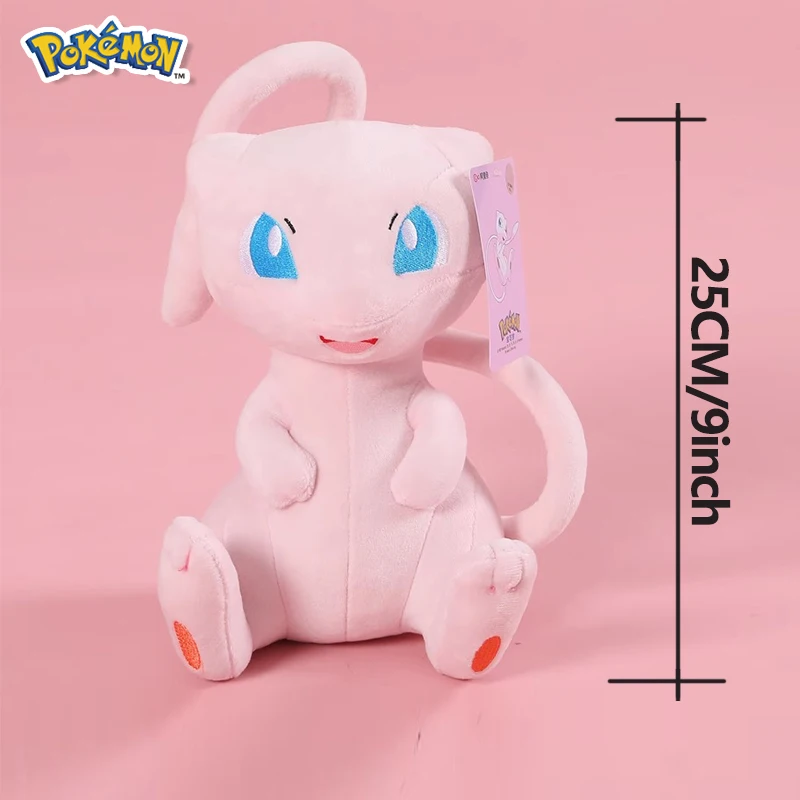 Genuine Pokemon Kawaii Mew Stuffed Toys Cartoon&Cute Plush Dolls Peluches Throw Pillow Birthday Gift For Kids Home Accessories