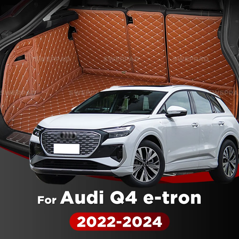 

For Audi Q4 e-tron 2022 2023 2024 Auto Full Coverage Trunk Mat Car Cover Pad Cargo Liner Interior Accessories