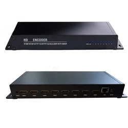 8-channel HDMI encoder HDMI to IP, H265 HEVC H264 network iptv catv encoderStreaming Media Web Push Streaming live Video encoder