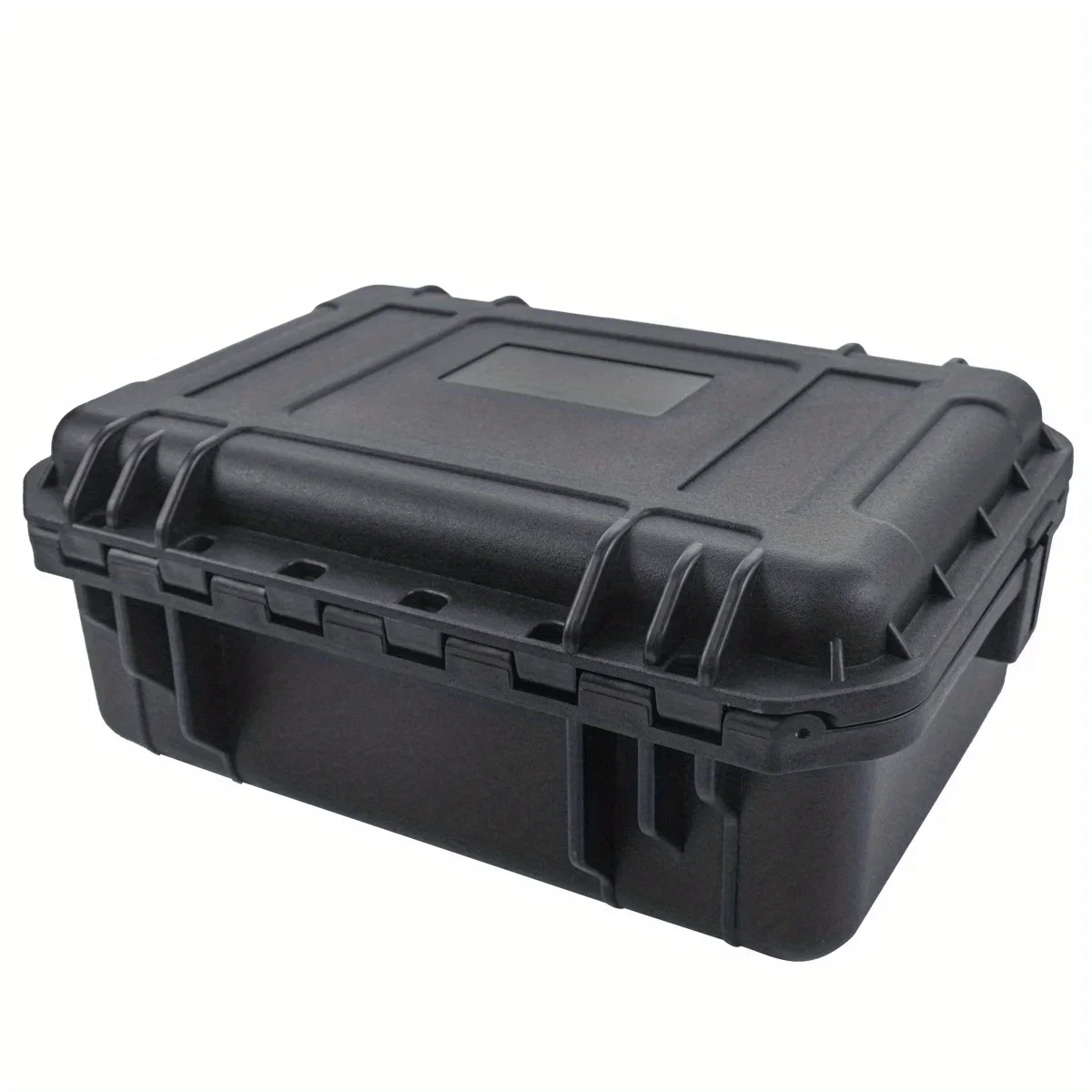 1 Stück stoßfester, wasserdichter Werkzeugkoffer mit vorgeschnittenem Schaumstoff, tragbarer Sicherheits-Aufbewahrungs-Organizer für Hardware. – Detail 8