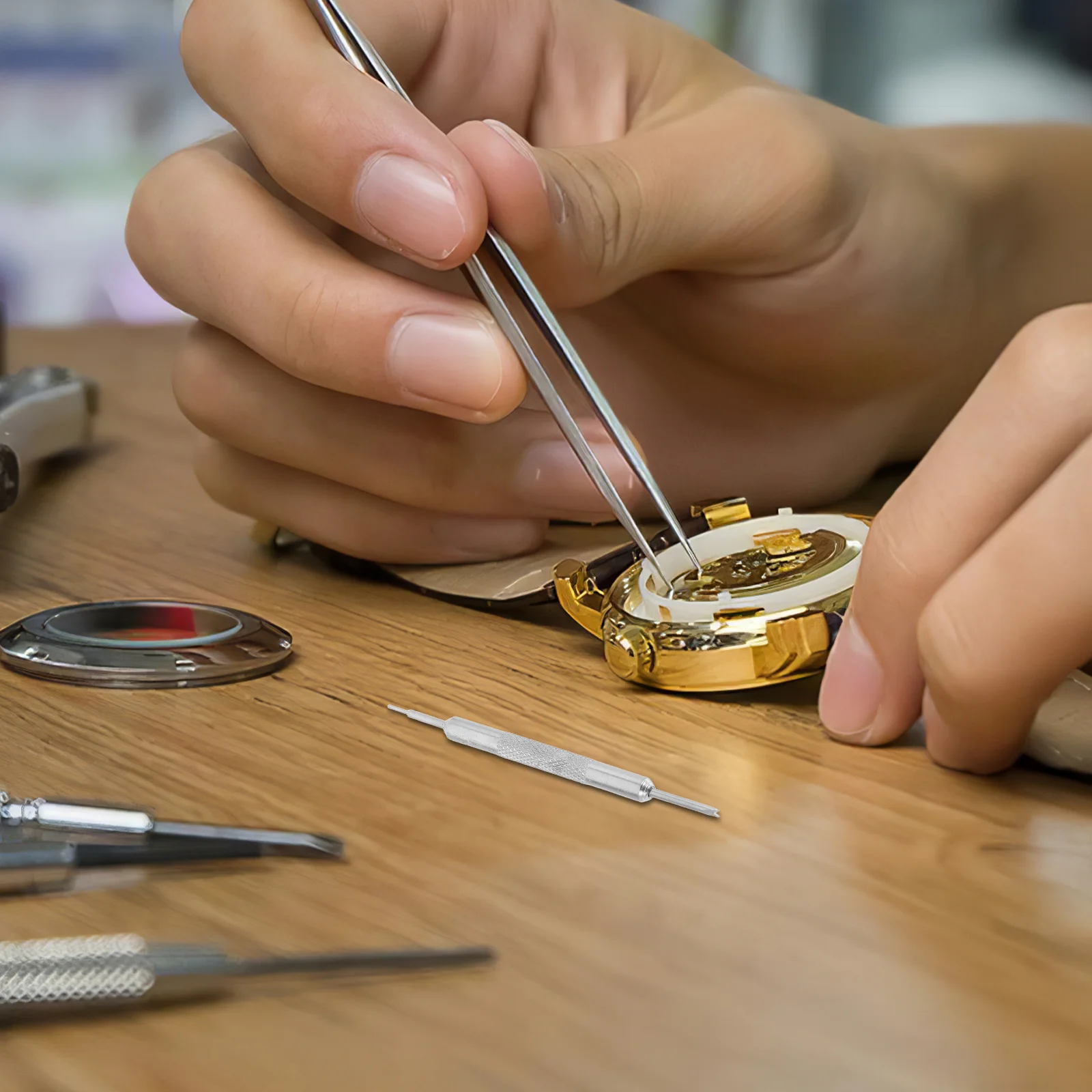 

Spring Bar Removal Tool for Watch Strap Adjustment Dual End Design to Fit and Remove Links Quickly Watch Repair Accessory