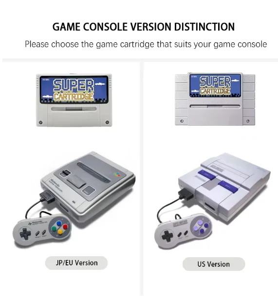 SUPER EVERDRIVE Cartuccia di gioco 3000 in 1 V1 Flash Card per console per videogiochi SNES Super Famicom 16 bit versione US/EU/JP