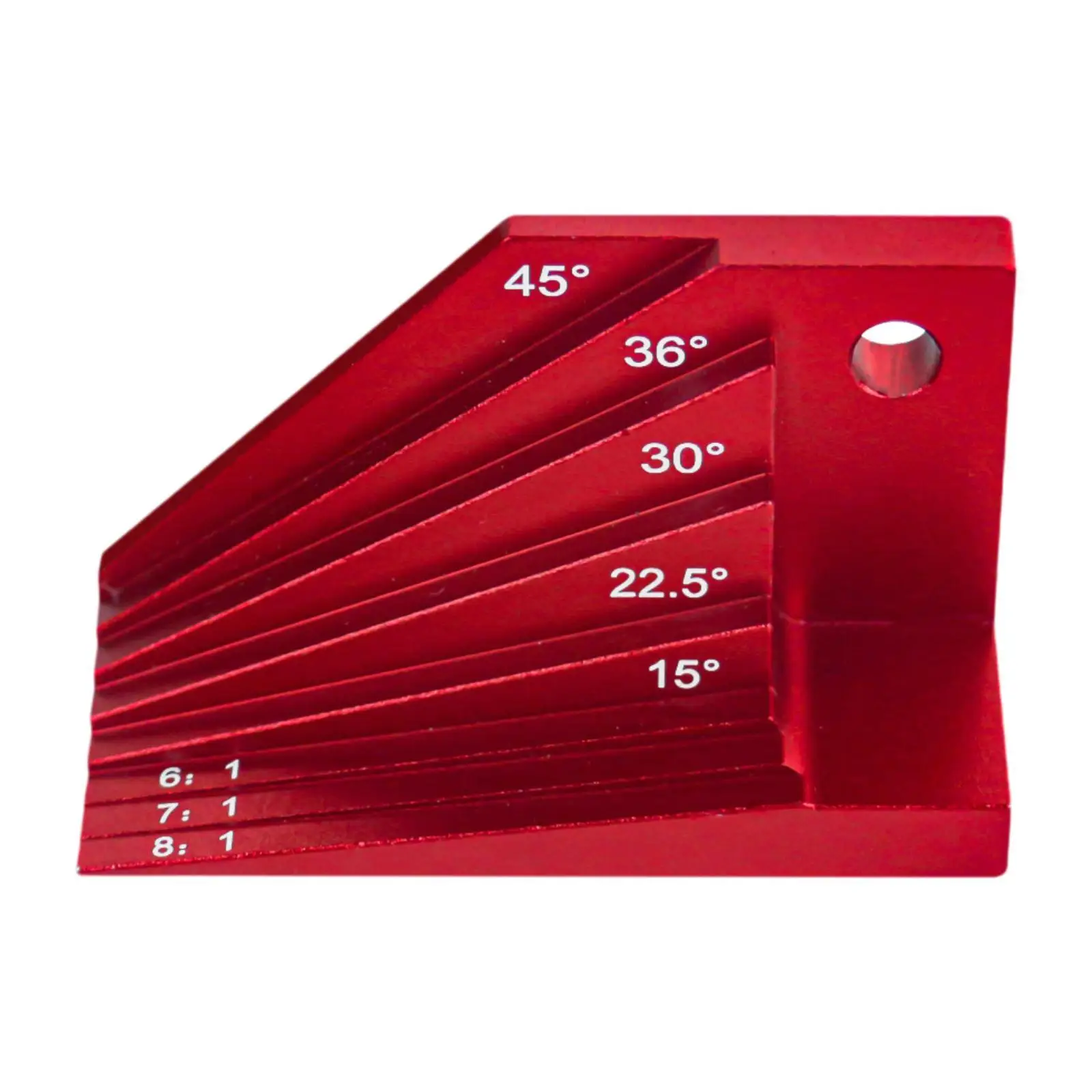 

Carpentry Angle Finder Aluminum Alloy Professional High Performance Bevel Block Gauge Woodworking Protractor for Measurement