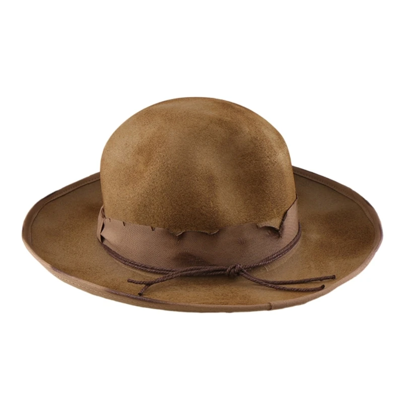 Maillard Homburg Top Hat Western Porkpie Hat for Dinner Outdoor Casual Wear Dropshipping