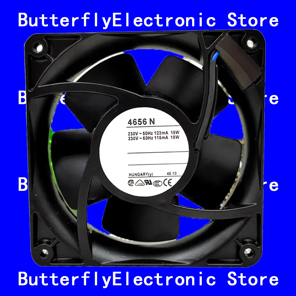 

NEW ORIGINAL 4656N 230VAC 18/19W COOLING FAN 12038 120*120*38mm