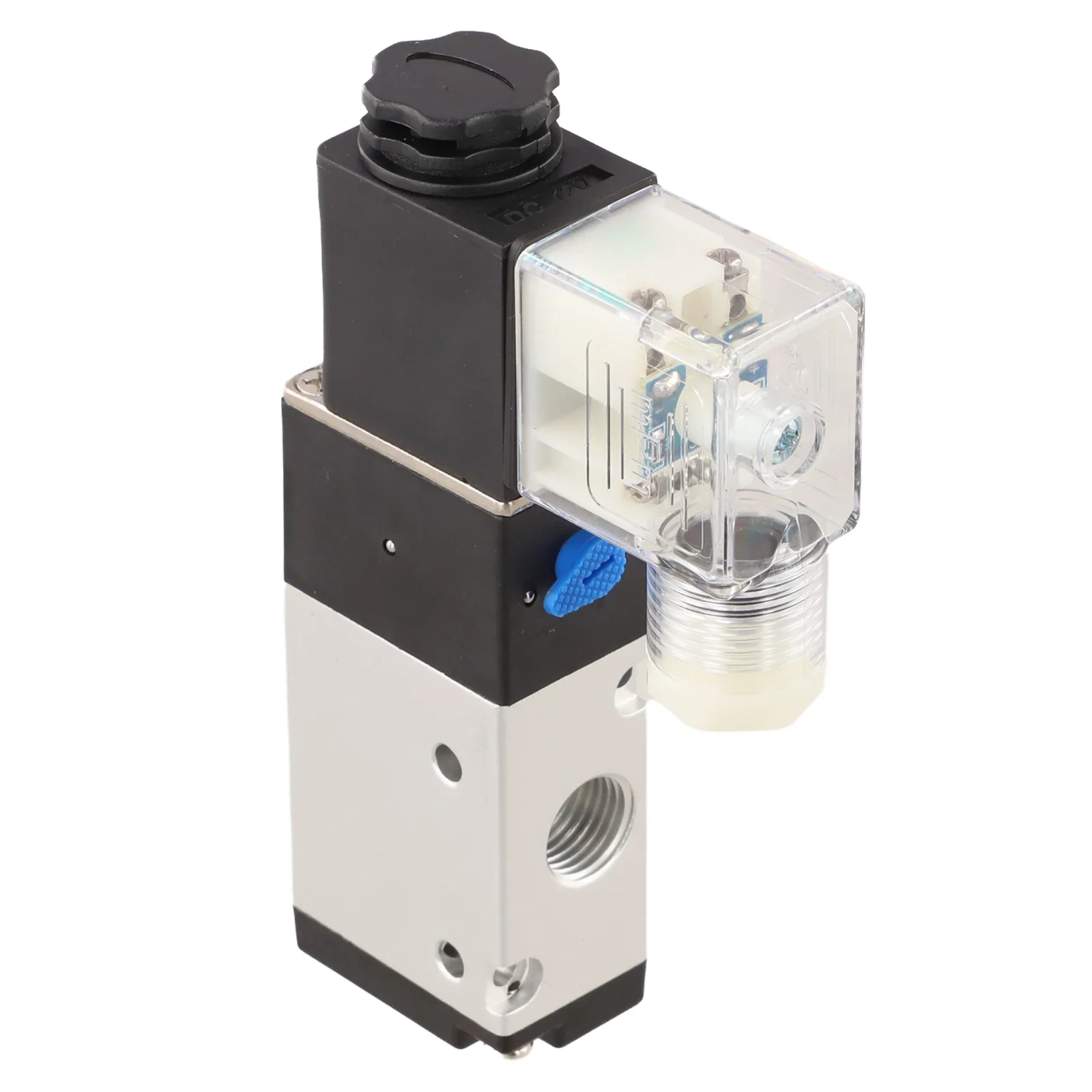High Quality High Quality New Solenoid Valve 110*65*22mm 1PC 2 Position Accessories DC 12V G 1/4 Metal+Plastic