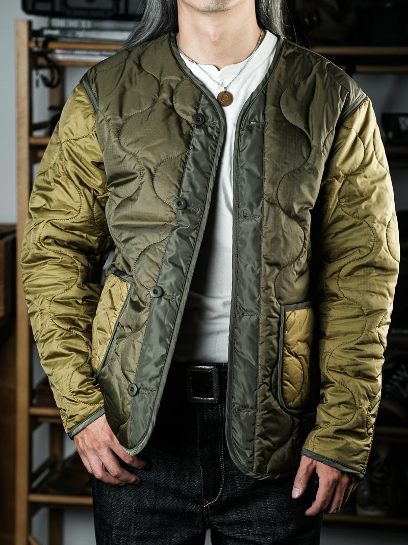 

Теплая внутренняя часть M65 Jaet Retro Sle Спецодежда Faion Urban Youth Long Sve Thiened Контрастный цветной дизайн