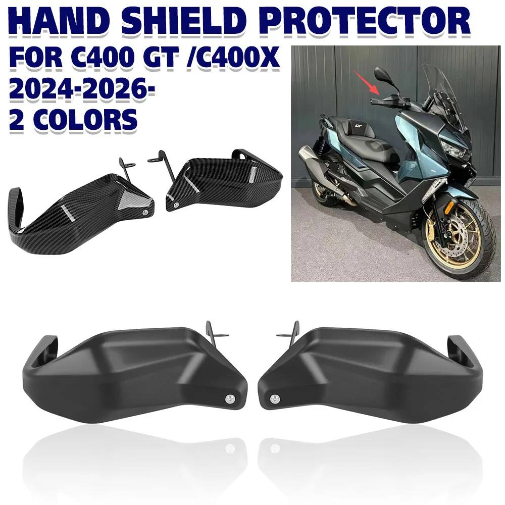 For BMW C400GT C400X C 400X 2024-2026- Motorcycle Hand Guard Handle Bar Cover Protector Handguard Shield Protective C 400 GT/X