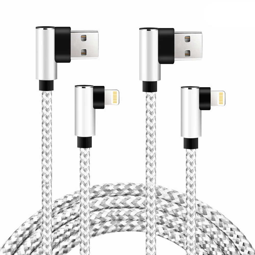 2Pack  iPhone Charging Cable 10ft  Braided Lightning Charger Cord Compatible with iPhone 14 13 12 11 Pro Max XS XR X 8 7 6 ipad