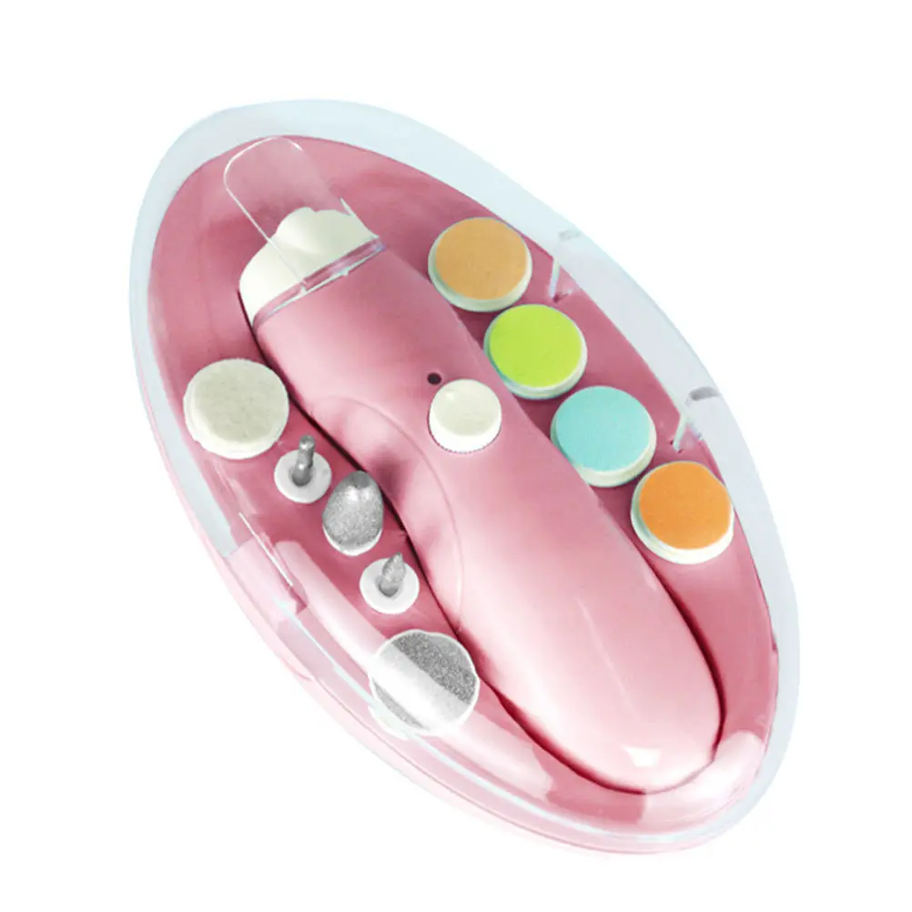 1 Juego de lima de uñas eléctrica profesional, juego de manicura portátil con carga USB para embellecer las uñas, Kit de herramientas de manicura eléctrica