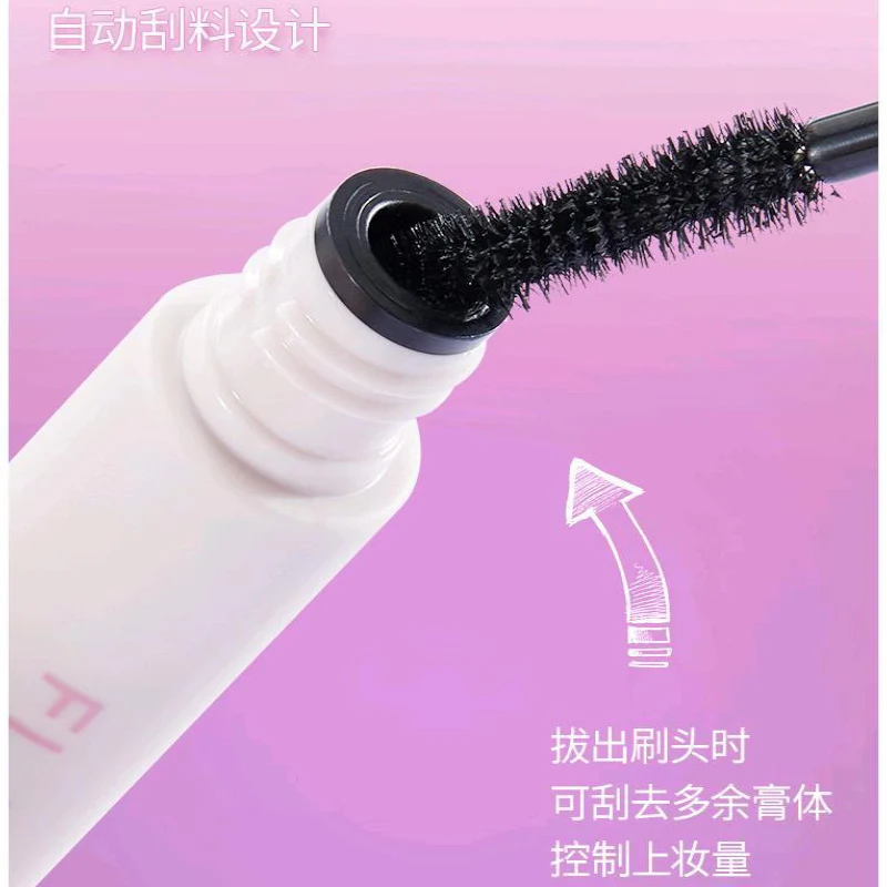 FLAMINGO X LUO TIAN YI-Mascara noir imperméable à l'eau, extension de cils optique, cils bouclés, brosse de beauté, maquillage