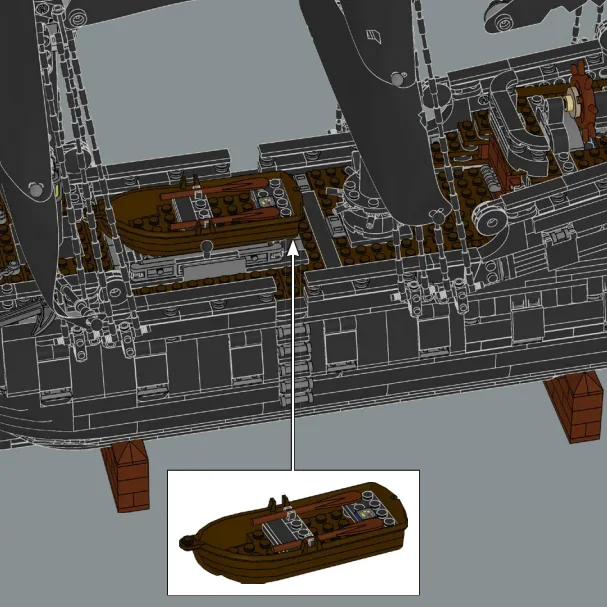 مجموعات مكعبات بناء المراكب الشراعية القراصنة السوداء 10365 متوافقة مع جزيئات Lego مناسبة لهدايا عيد الميلاد 2862 قطعة