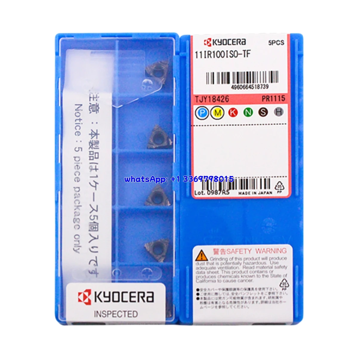 Оригинальная резьбовая вставка 11IR 11IR1.0 1.25 1.5 1.75ISO 14BSPT 19BSPT-TF TQ PR1115 PR1535