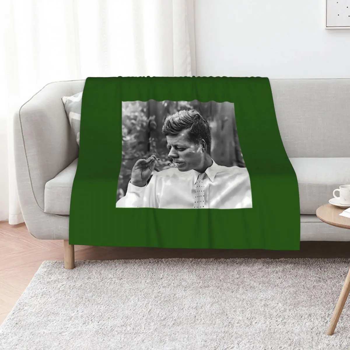Jfk Smoking Throw B…