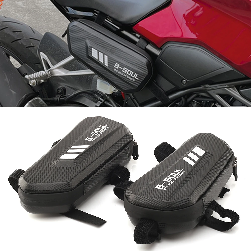 Waterproof Triangle Side Bag For Suzuki Vstrom Dl650 Dl1000 Dl 650 1000 1050 Xt 650Xt 1000Xt 1050Xt Frame Storage Tool Box Parts