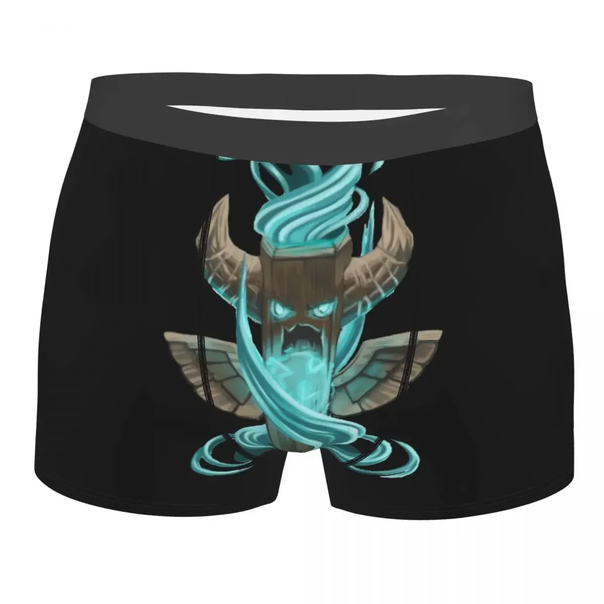 Resto Shaman Totem of Underpants Breathbale Panties Man Underwear Ventilate Shorts Boxer Briefs