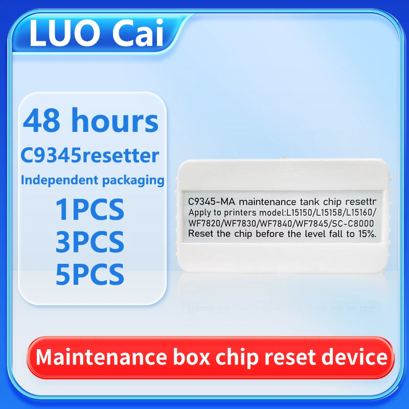 

C9345 Коробка для обслуживания чипов, совместимая с принтером Epson L8168 L8188 L8160 L15150 L15160 L6550 L6570 L8180 Pro L15180