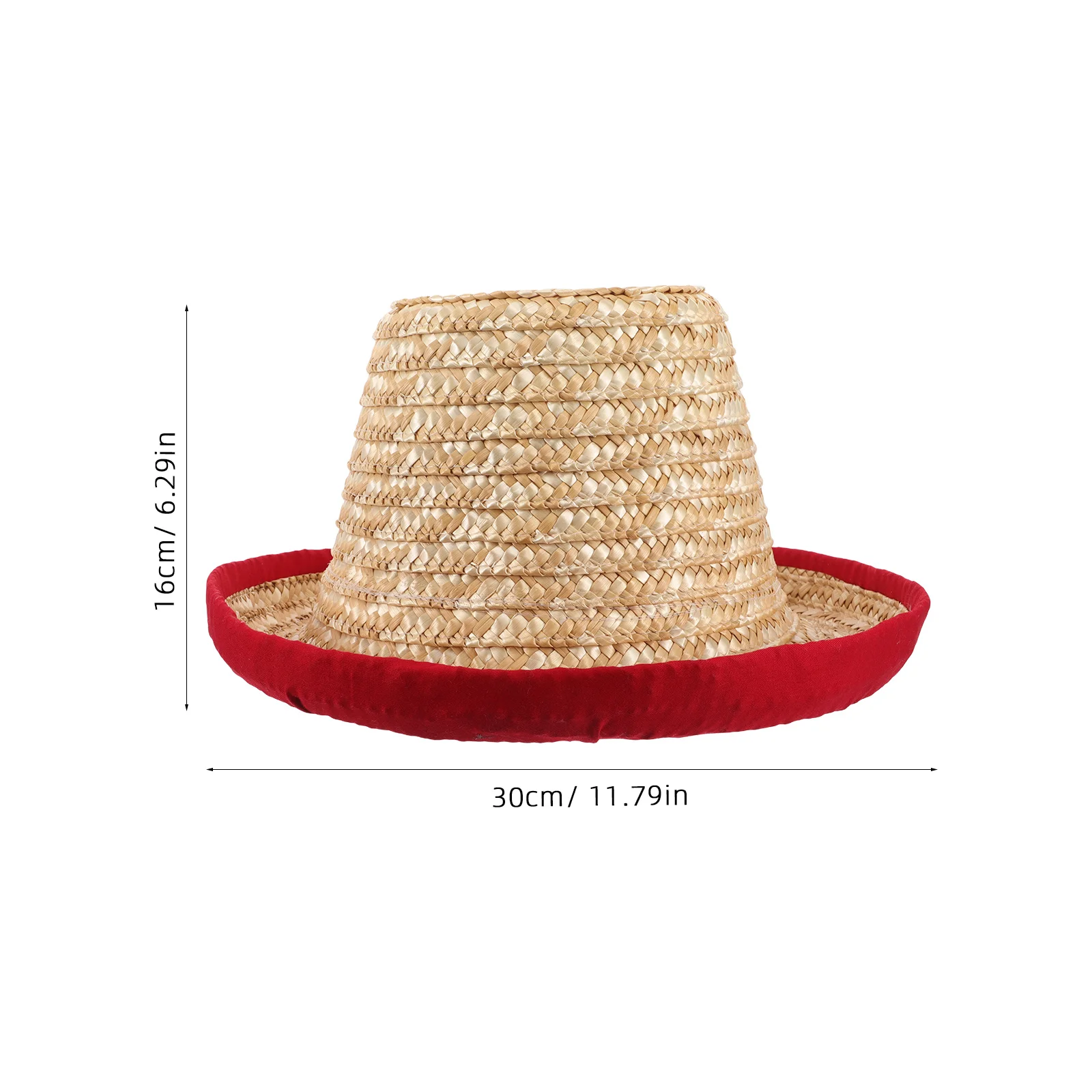 شعوذة البهلوانية أداء الرقص في الشوارع اليدوية القش قبعة تأثيري حلي الشاطئ قبعة الشمس الرجال النساء الصيف الترفيه #2