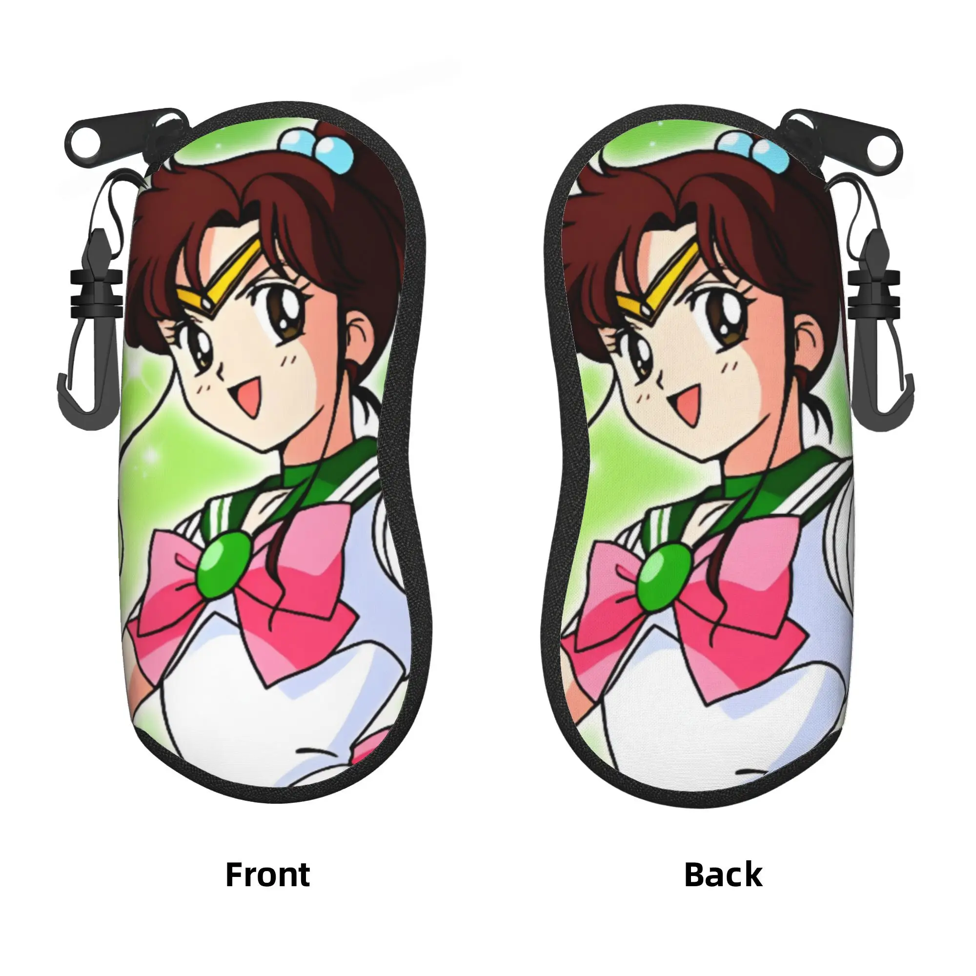 Sailor Mars Moon Mercury Shell - Fundas protectoras para gafas, para hombre y mujer, funda para gafas de sol, Venus Jupiter, bolsa para gafas