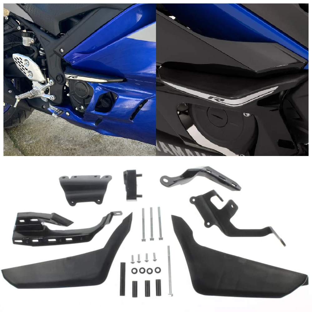 

For Yamaha YZF R3 R25 ABS YZF-R3 Monster Energy Edition 2019-2024 Motorcycles Frame Sliders Engine Integrated Anti Crash Guards