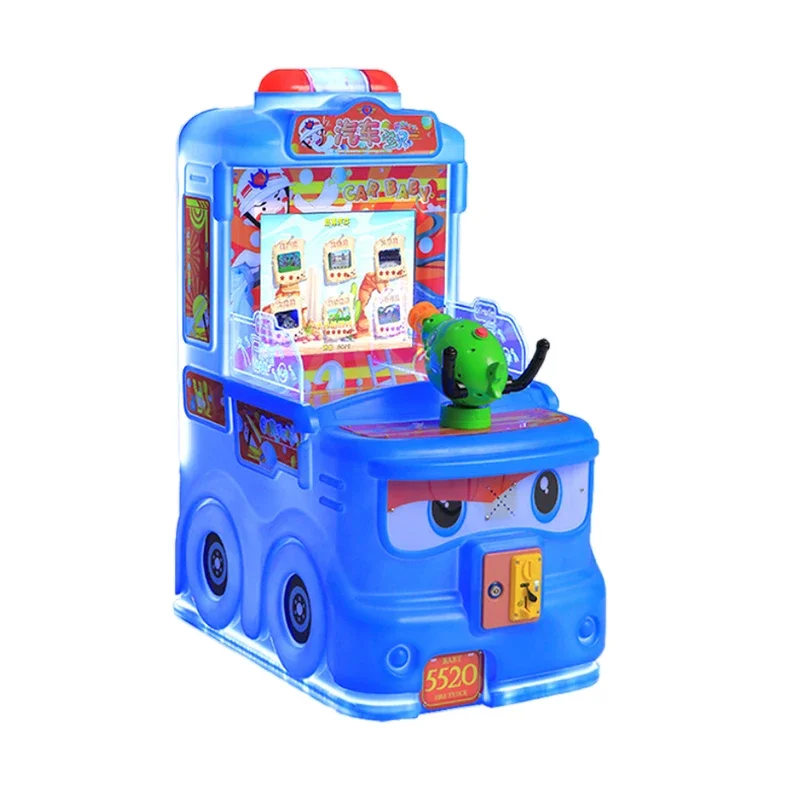 

bus baby coin operated indoor kids arcade game machine for shopping mall mini shooting machine