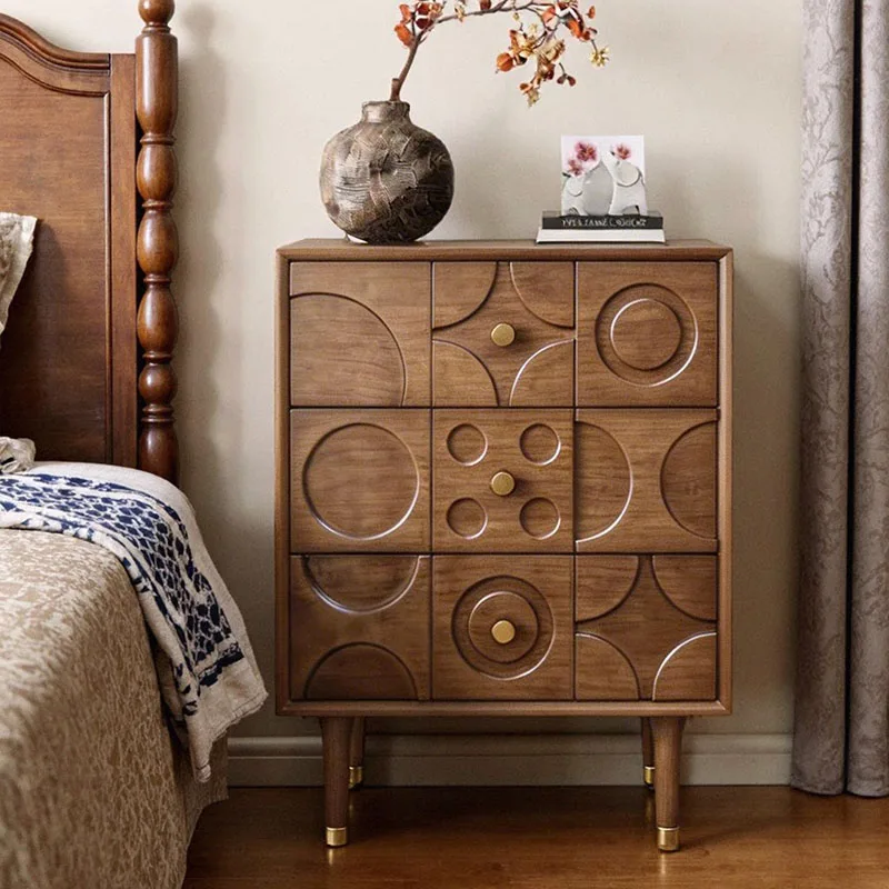 Filing Cabinets Living Room Bedside Table Unique Trendy Space Saving Decor Nightstand Comfortable